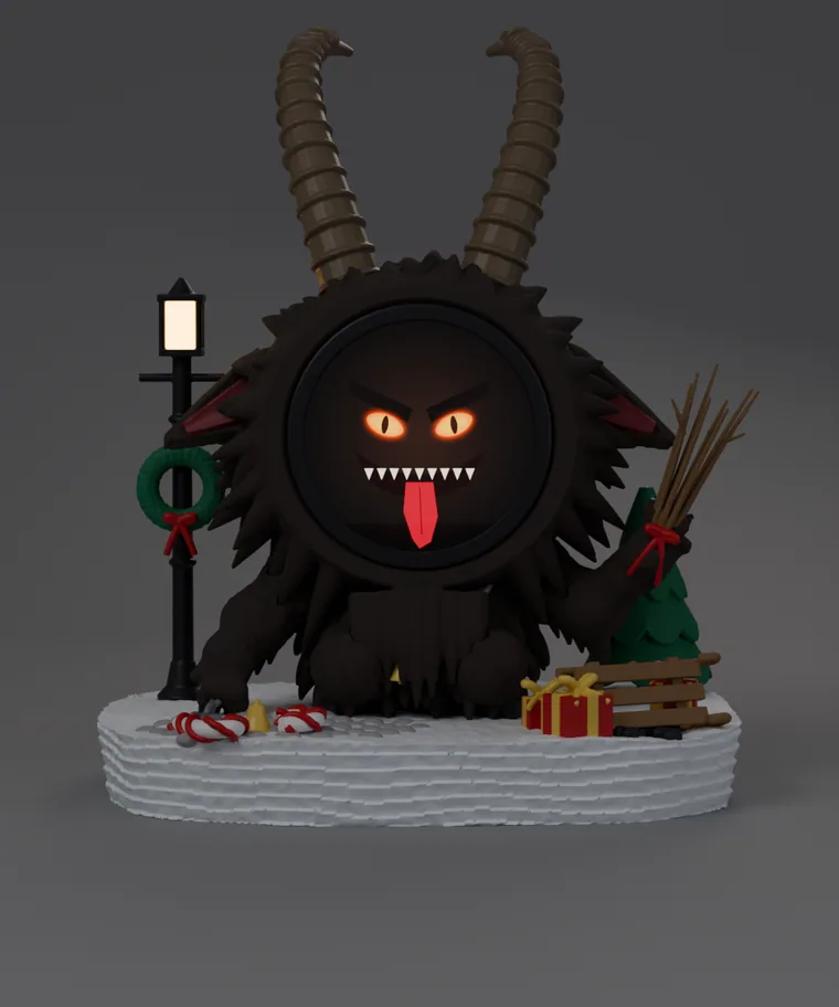 Krampus from the front