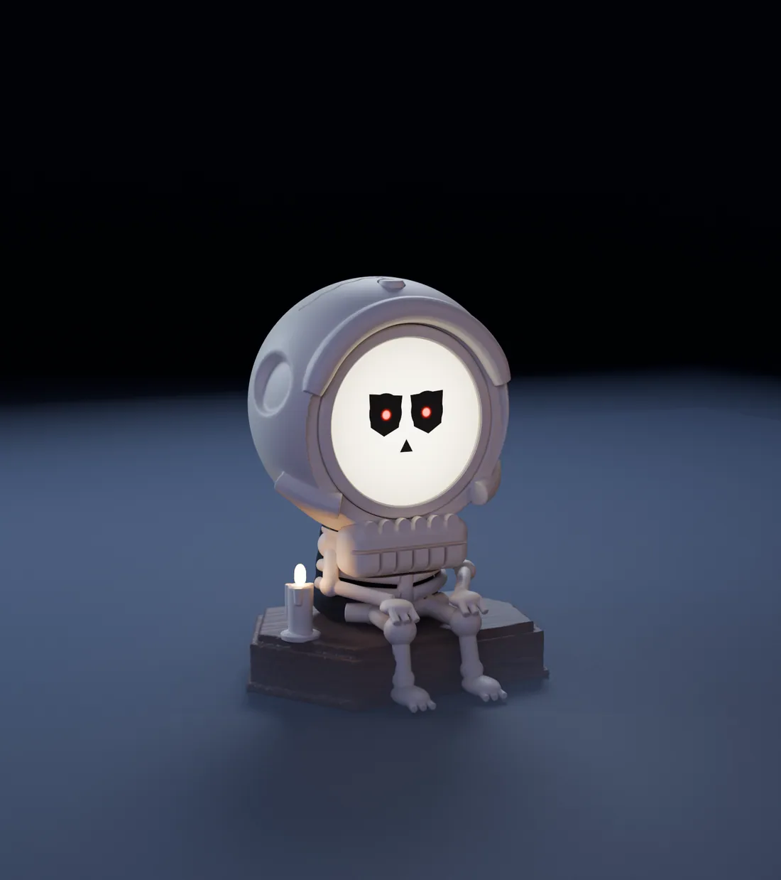 Bones, the skeleton FrightBuddy