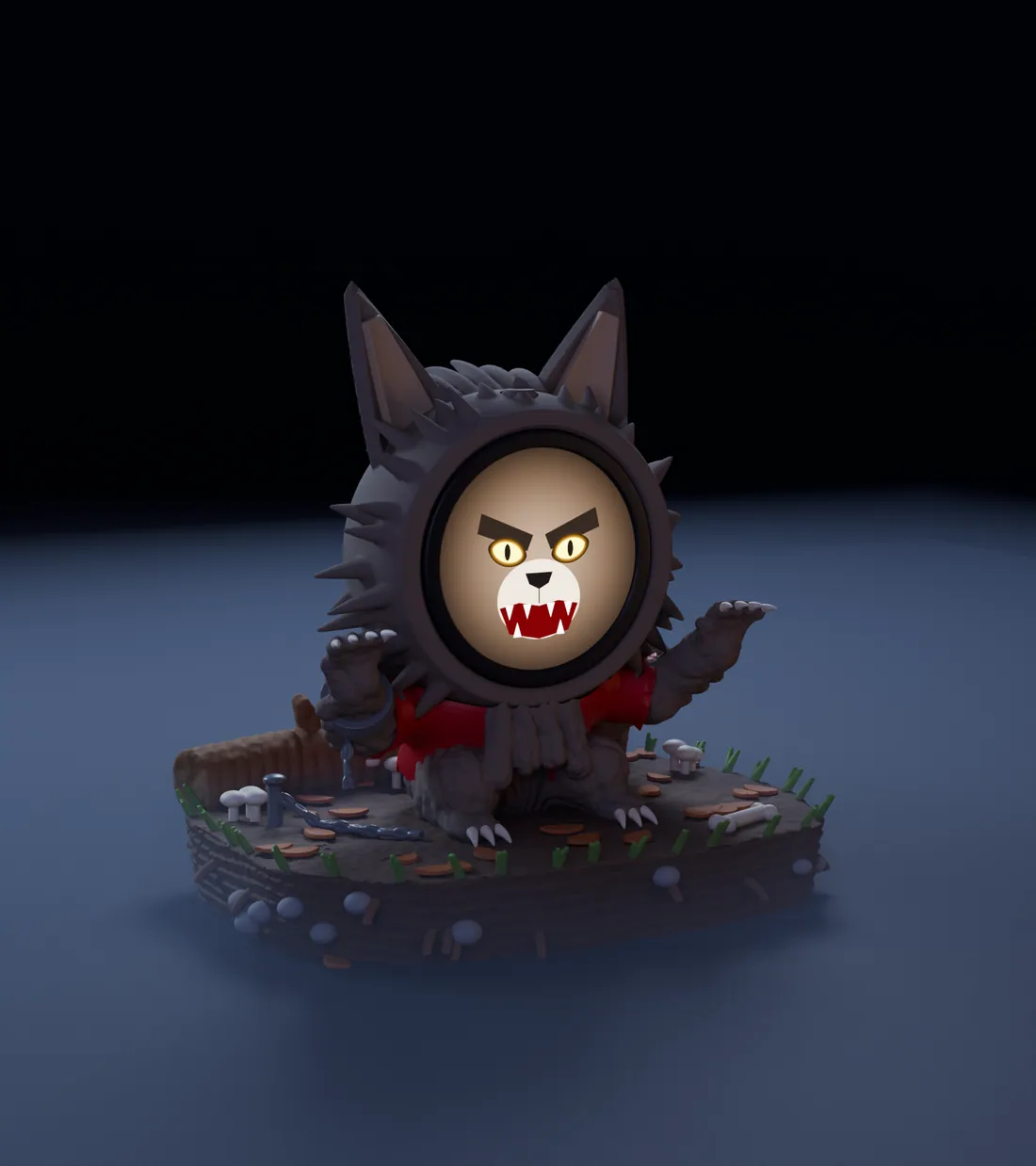 Howl, the werewolf FrightBuddy