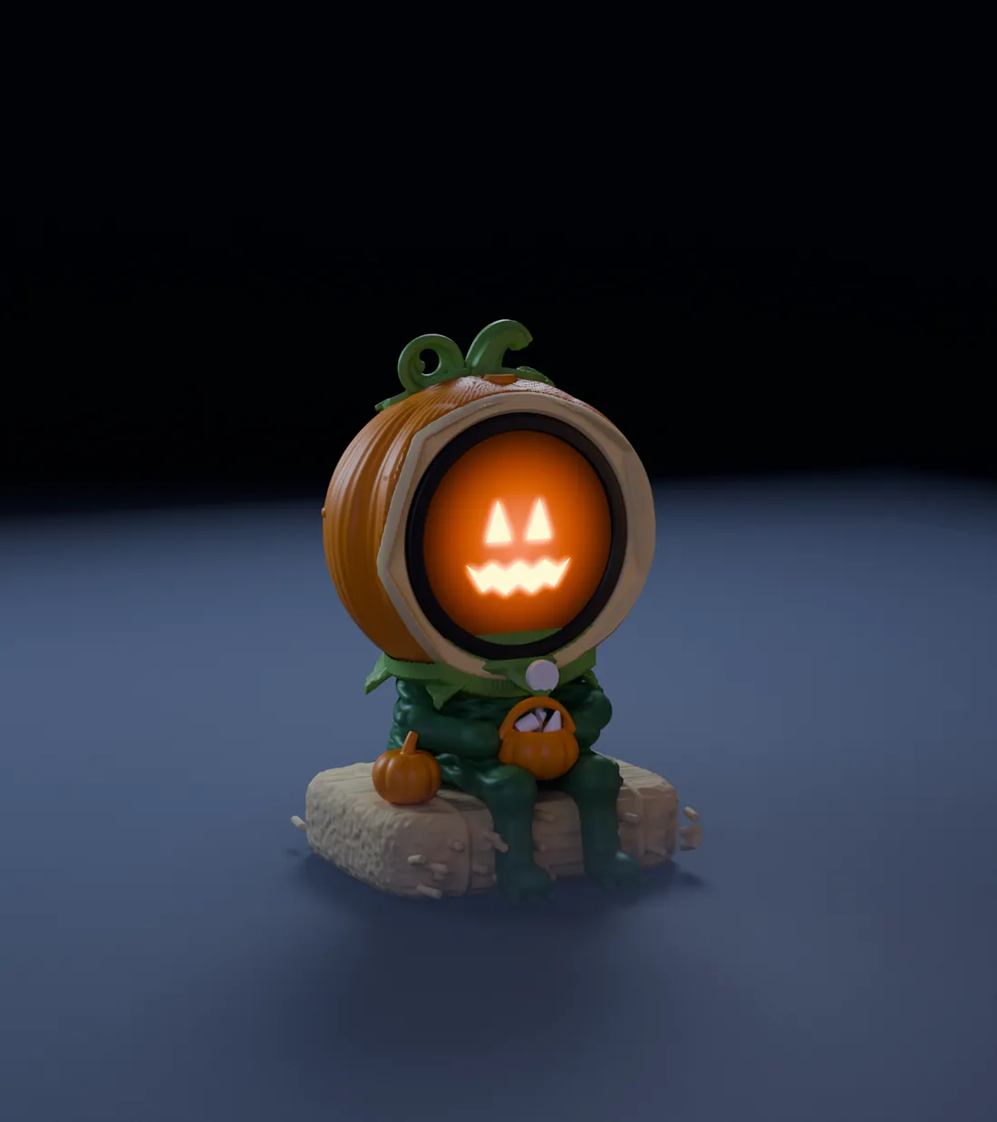 Jack, the jack-o'-lantern FrightBuddy