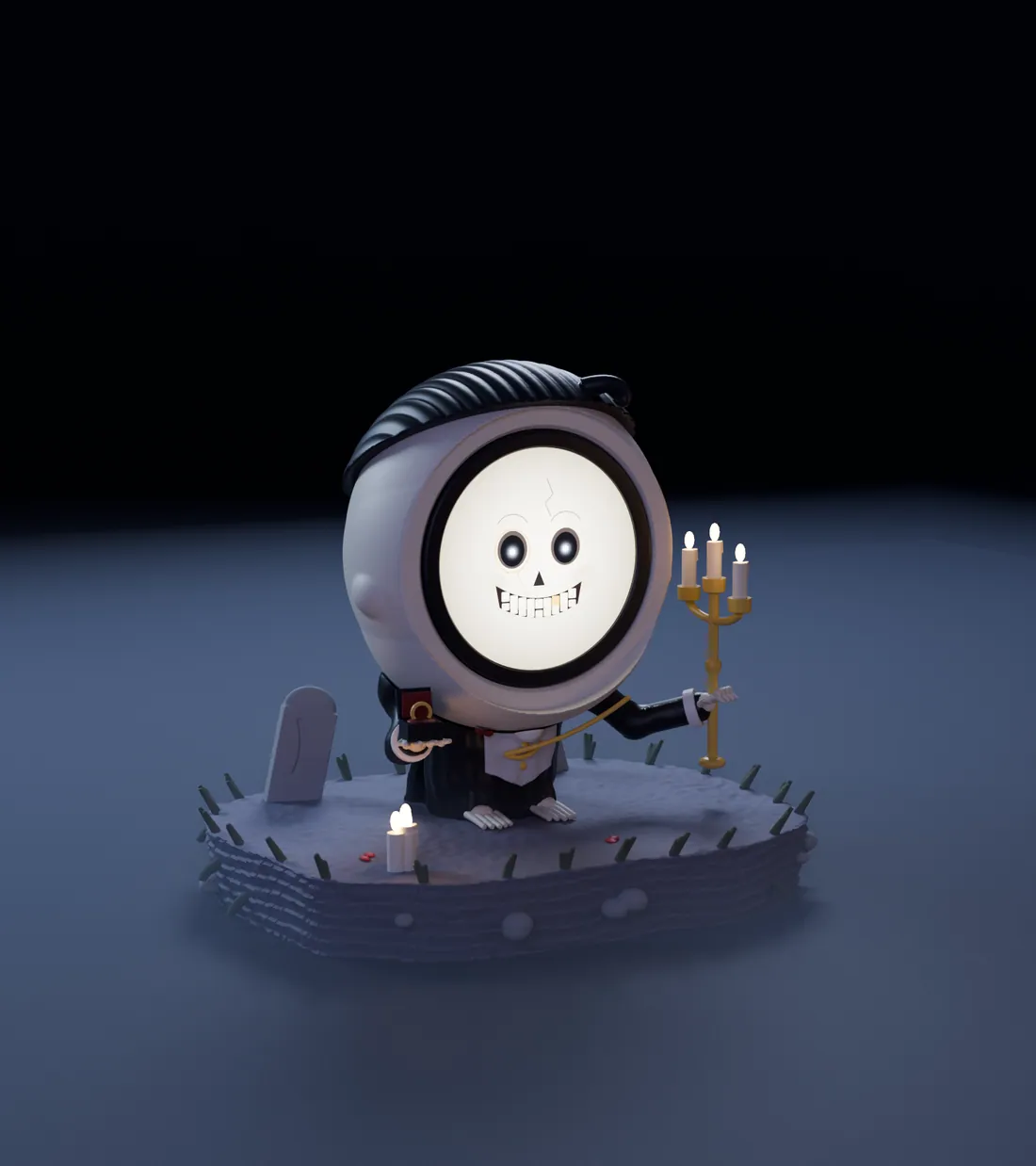 Morrow, the skeleton groom FrightBuddy