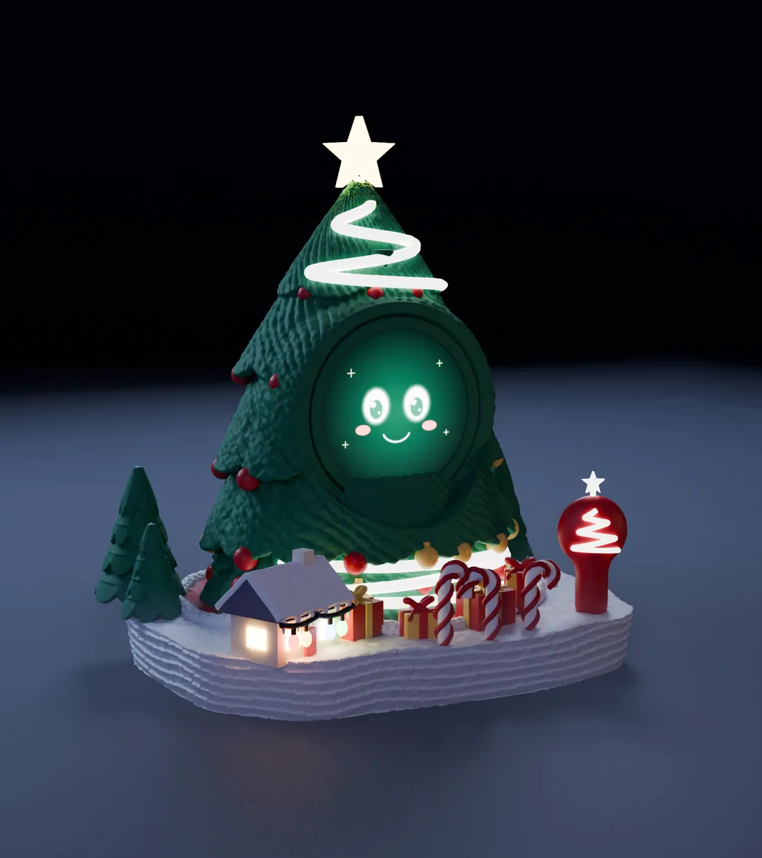 Prism, the the christmasprism tree FrightBuddy