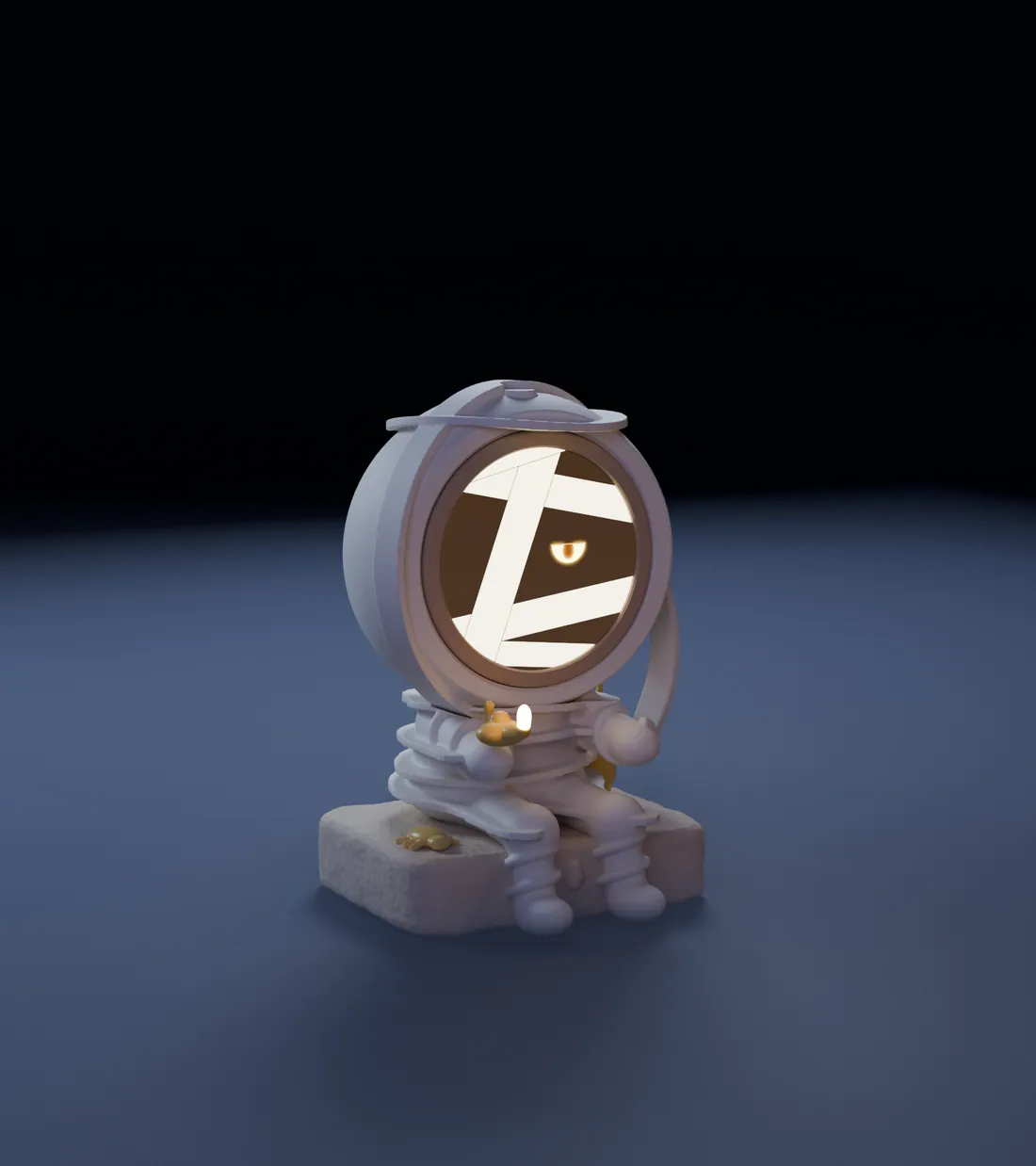 Wraps, the mummy FrightBuddy