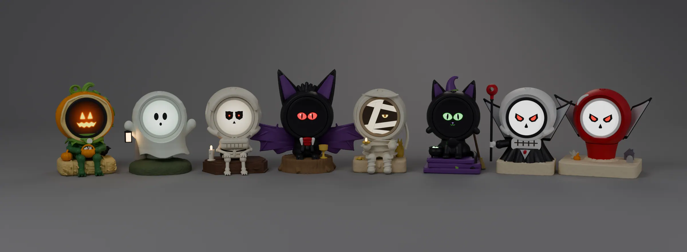 The Buddies, lined up